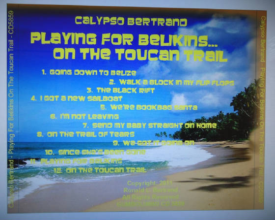 Calypso Bertrand Belikin Toucan Trail CD
